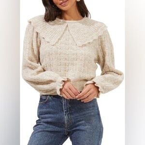 ASTR the label - Peter Pan collar sweater